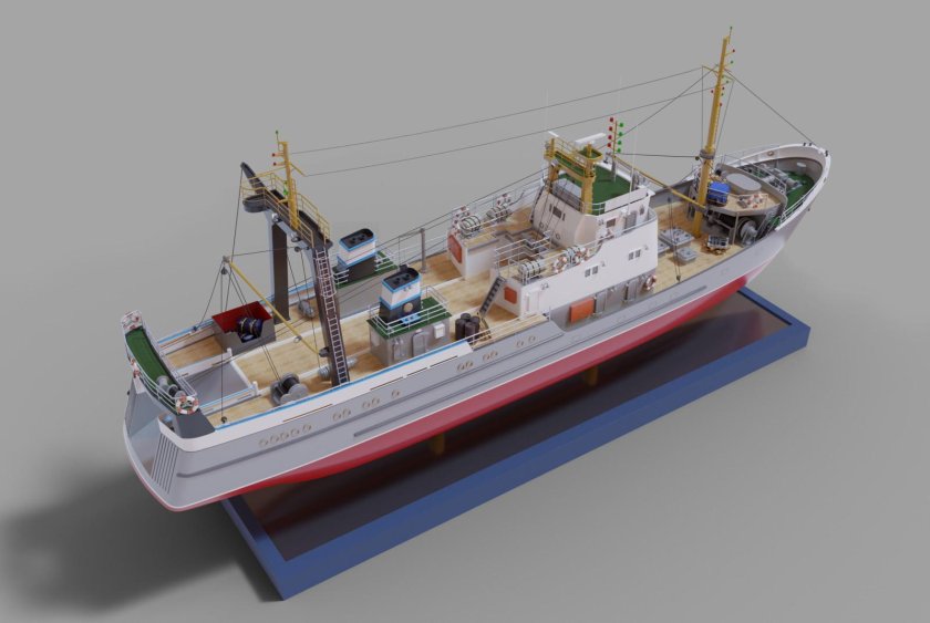 Судно СРТМ 502 проект