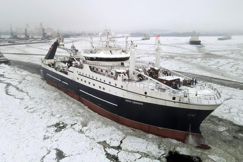 Капитан вдовиченко траулер