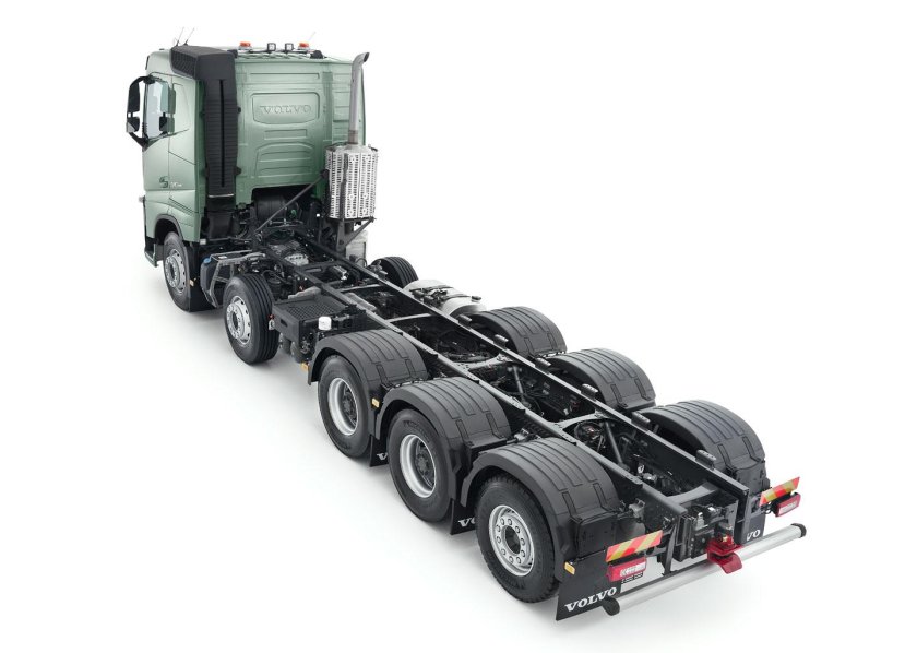 Шасси Скания 6х4