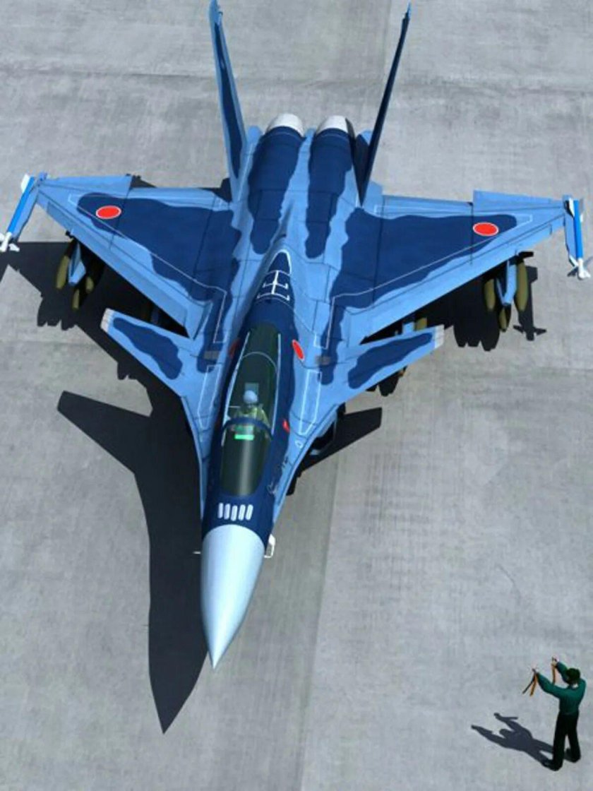 Mitsubishi f-2 истребитель