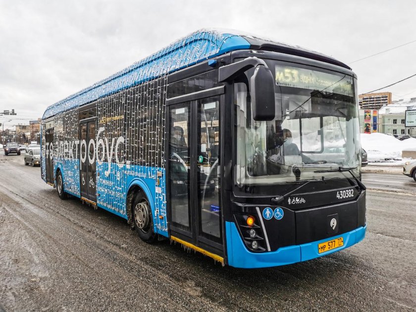 Электробус камаз москва 2022
