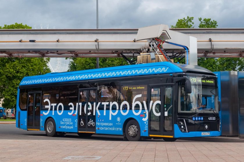 Электробус т73 Москва