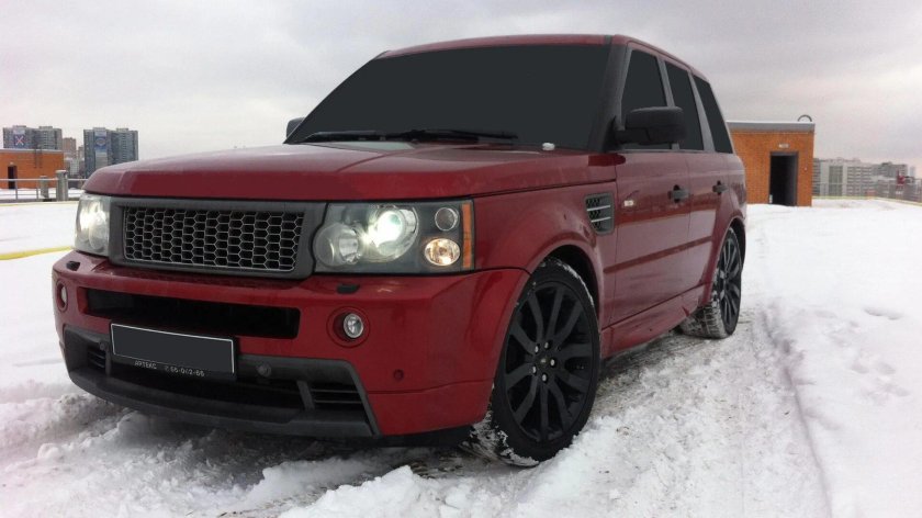Range Rover Sport 2007 Red