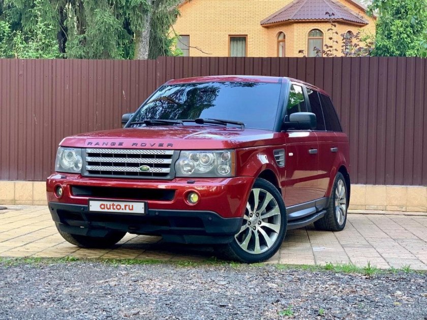 Range Rover Sport 1 красный