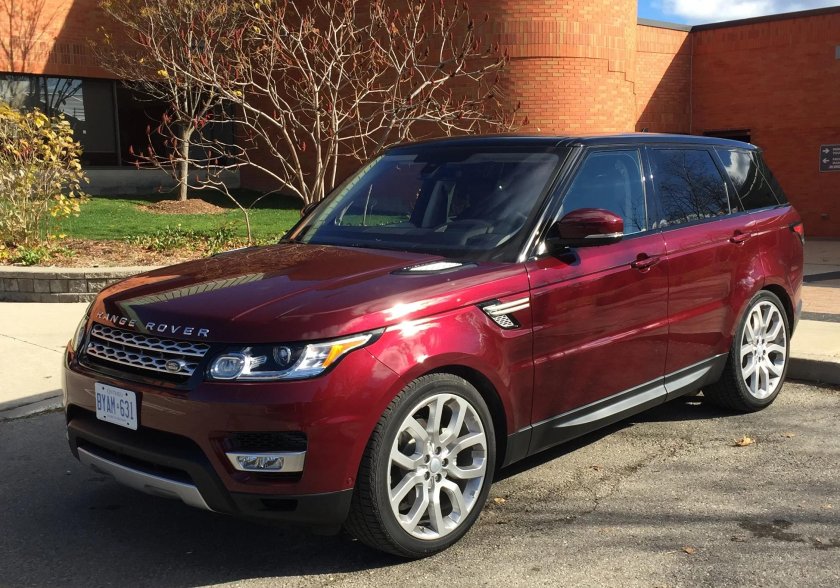 Range Rover Sport вишневый