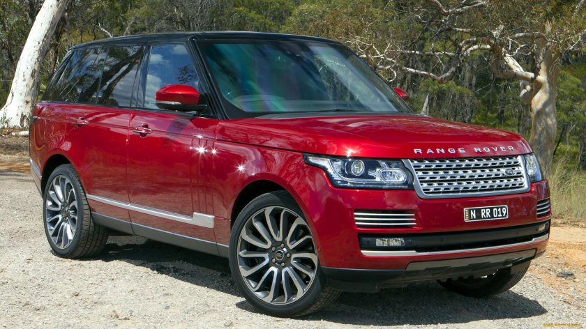 Range Rover l405 красный