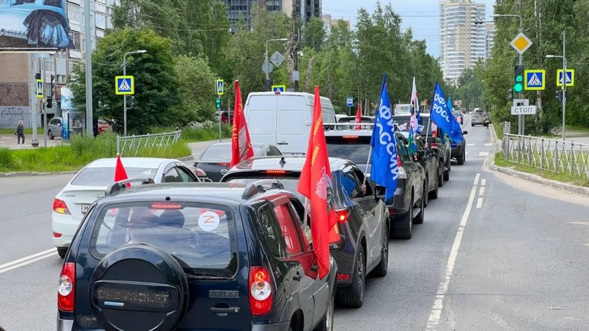 Автопробег в поддержку ДНР И ЛНР