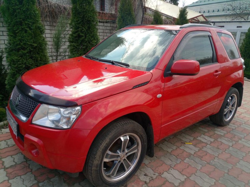 Suzuki Grand Vitara 2008 красный