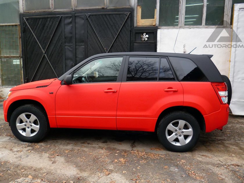 Сузуки Гранд Витара 2008 цвет красный