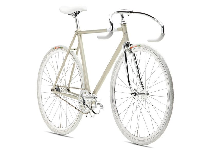 Белый велосипед женский