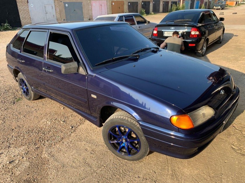 ВАЗ 2114 цвет Нептун