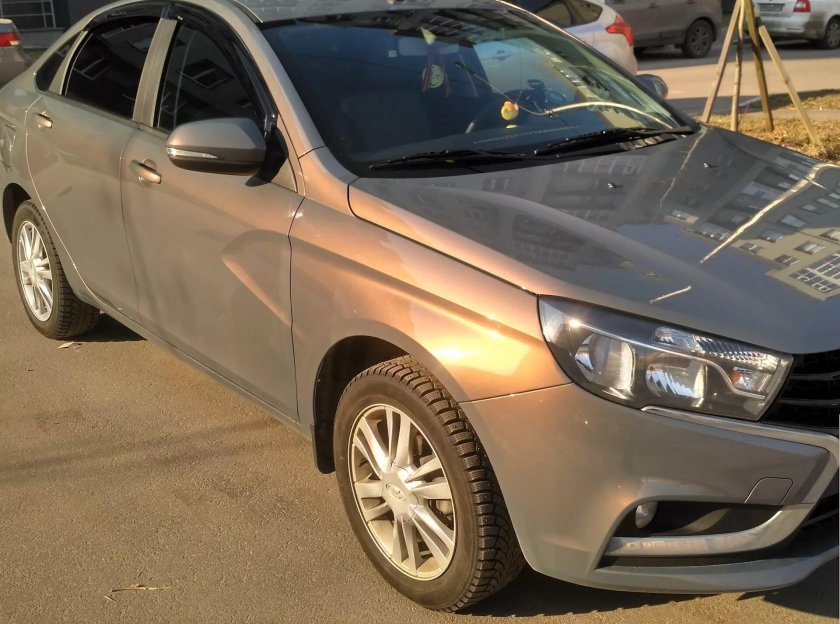 Лада Веста цвета