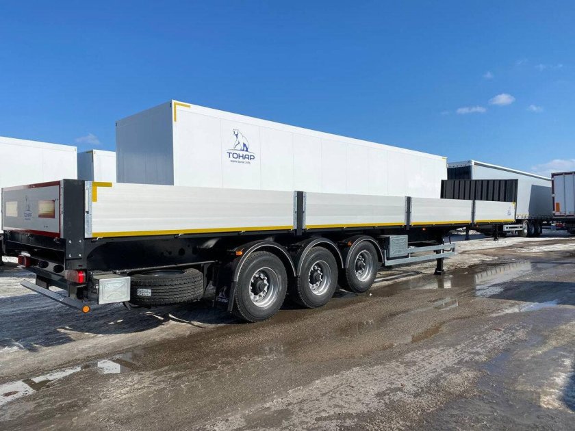 Полуприцеп бортовой тонар