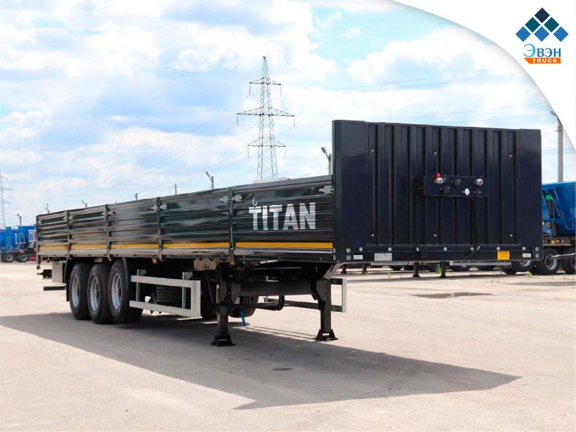 Бортовой полуприцеп Тонар 9888