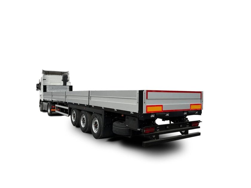 Грюнвальд бортовой полуприцеп