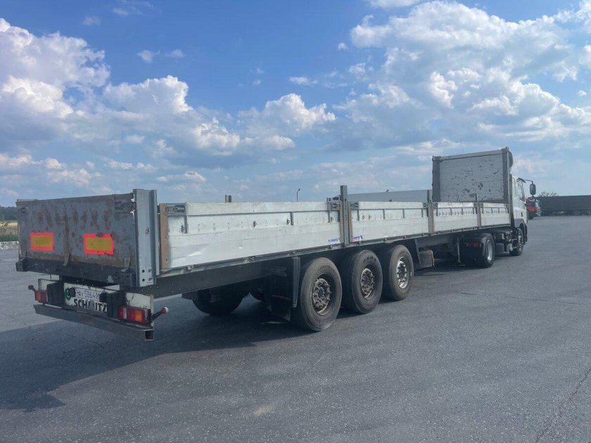 Электросхема полуприцепа Шмитц