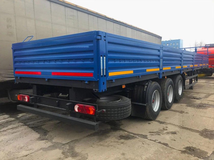 Полуприцеп бортовой ТЗА 588513