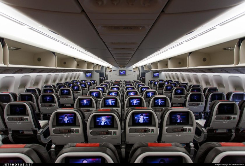 Boeing 777-300er внутри