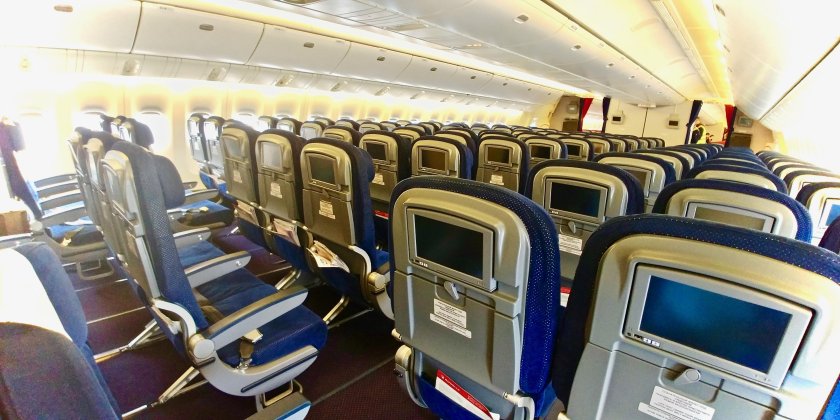 Боинг 777 Аэрофлот салон