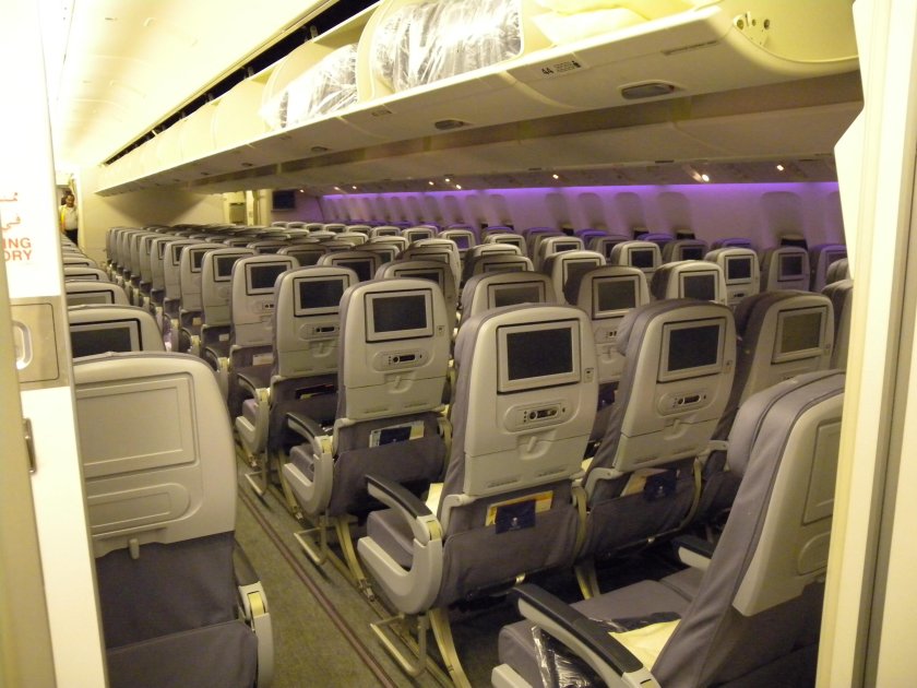 Боинг 777-300er салон