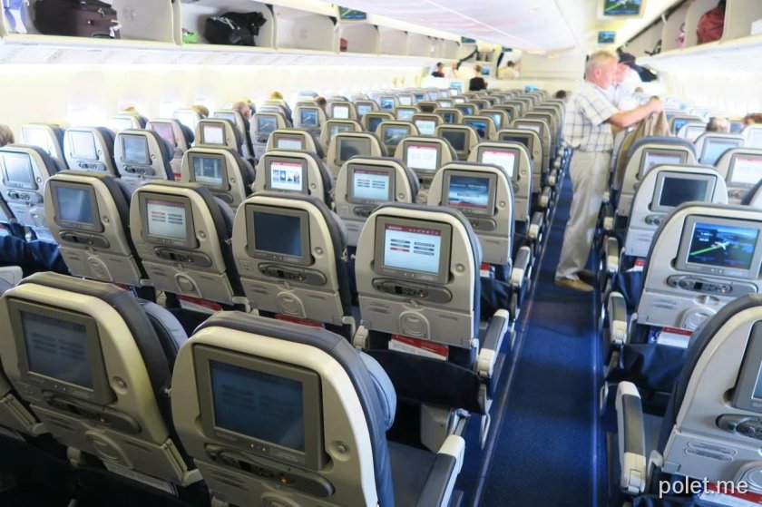 Boeing 777-300er Россия салон