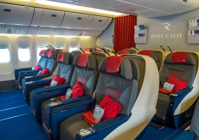 Boeing 777-300 Россия бизнес класс