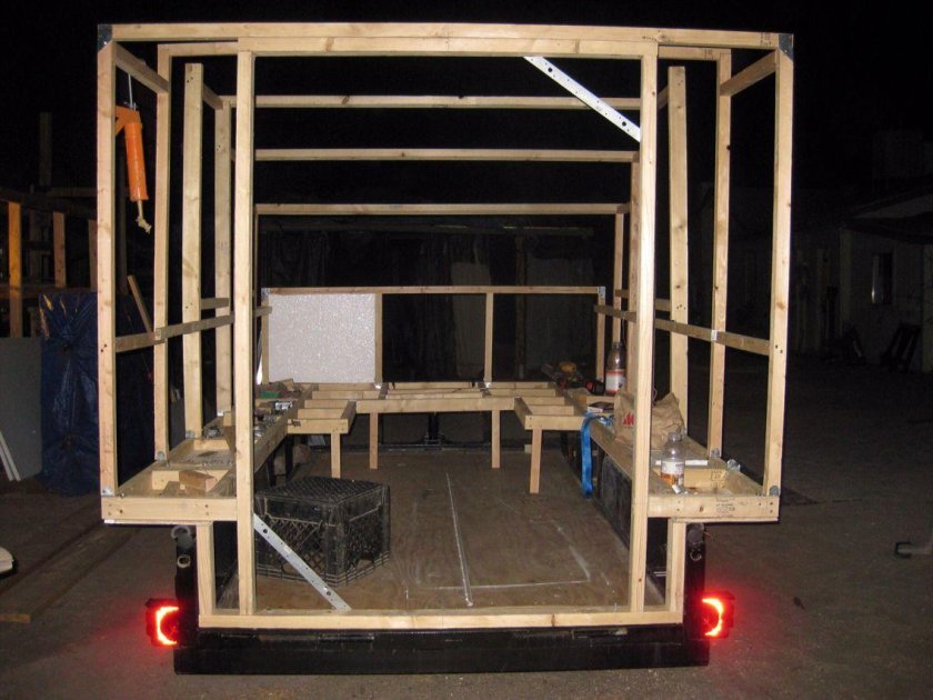 Модуль автодом в прицеп