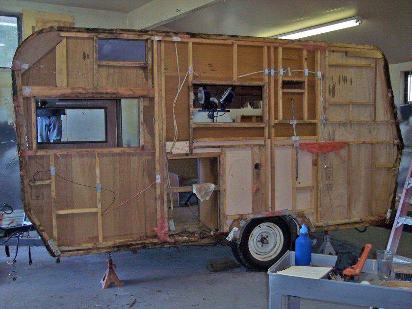 Каркас дом на колесах