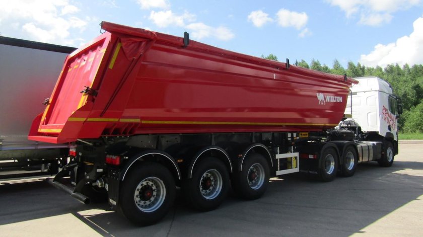 Самосвальный полуприцеп Велтон 38 кубов