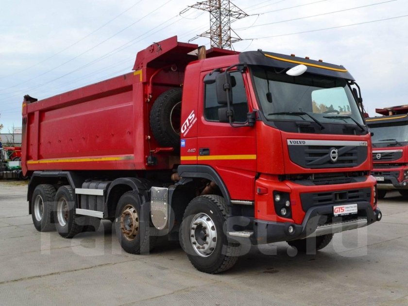 Самосвал вольво 8 х 4