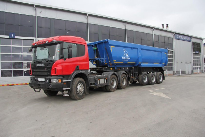 Скания p 440 Тонар