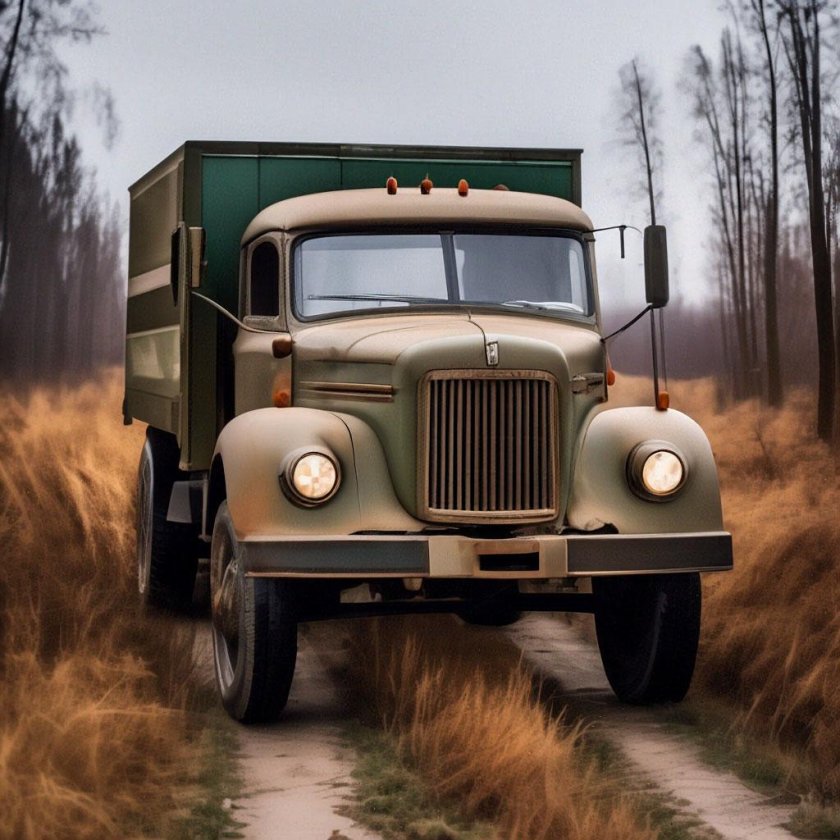 Грузовик старый