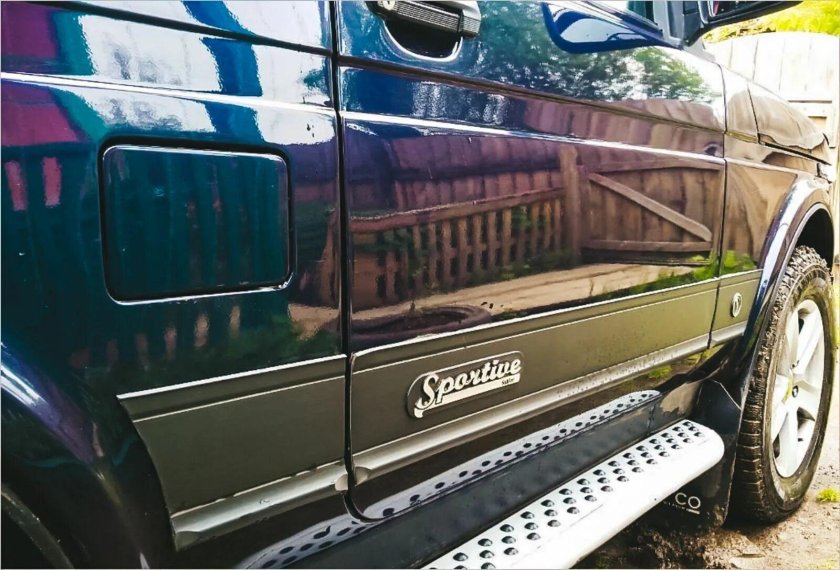 Молдинги на ниву 21213