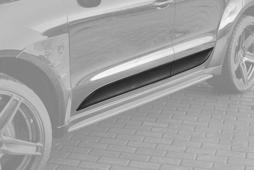 Молдинги дверей Порше Макан