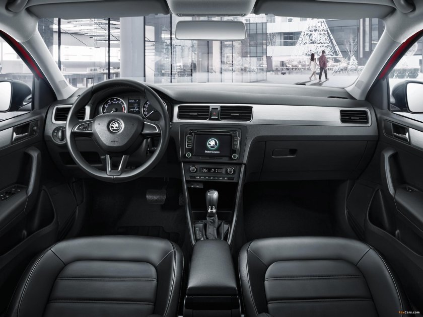 Панель Шкода Рапид 2017