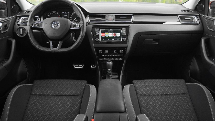 Шкода Рапид 2022 салон