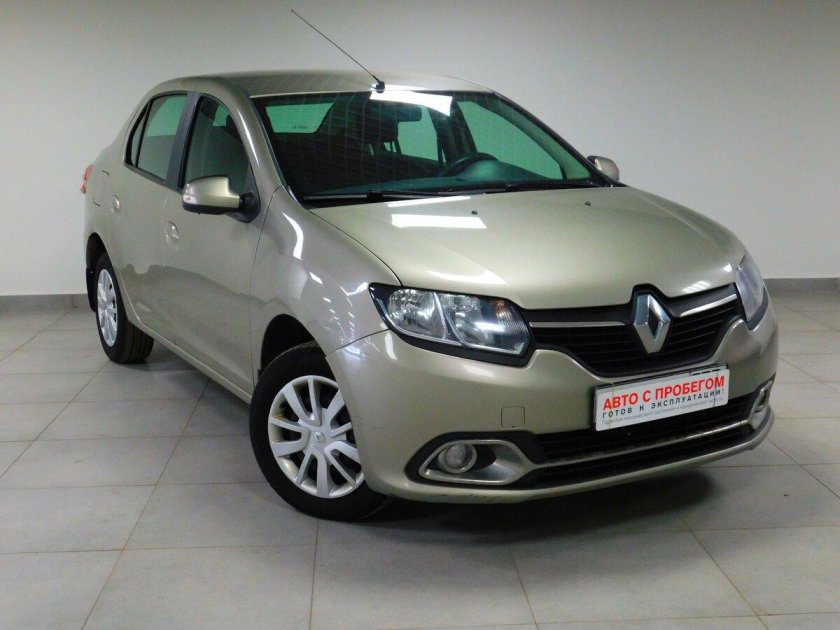 Рено Логан 2 бежевый