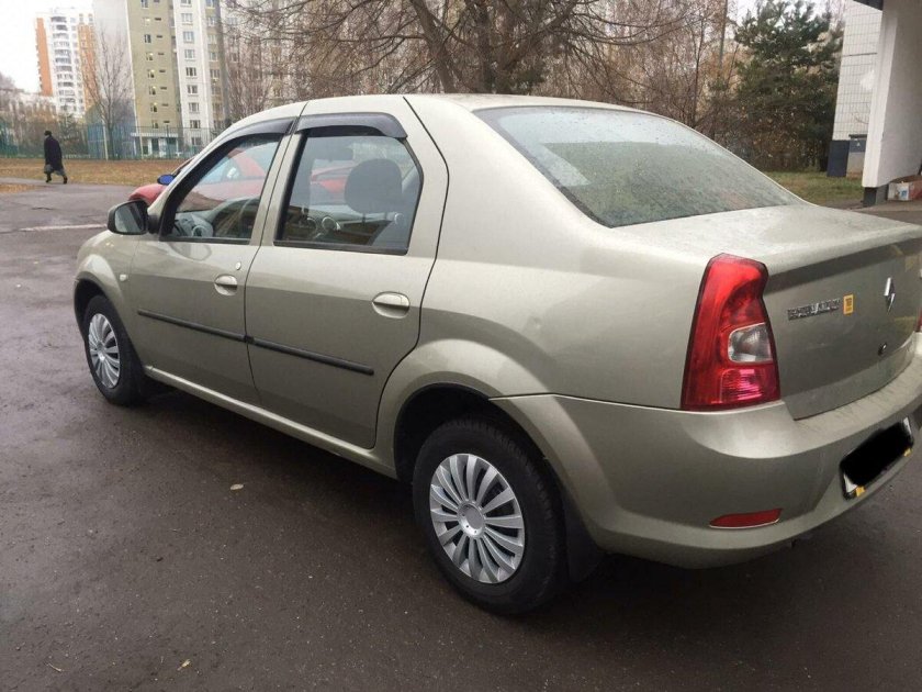 Рено Логан 1 бежевый