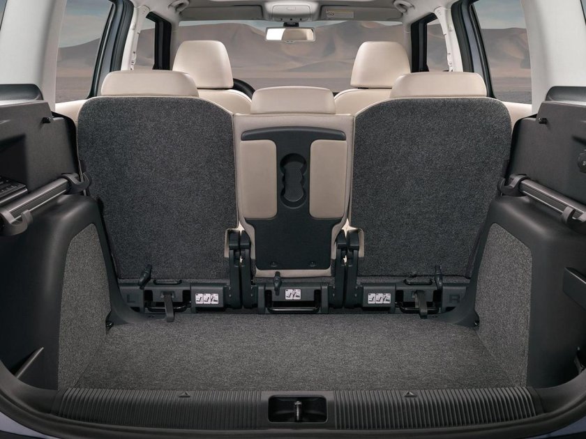 Škoda Yeti багажник