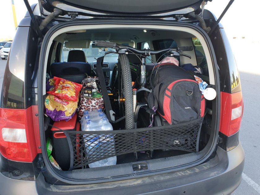 Skoda Yeti багажник