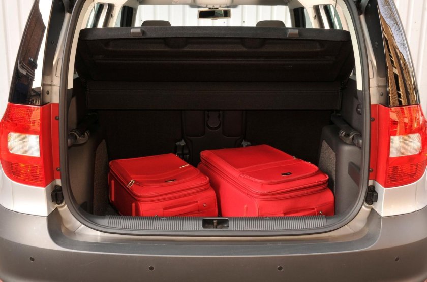 Skoda Yeti багажник