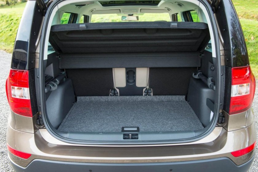 Skoda Yeti багажник