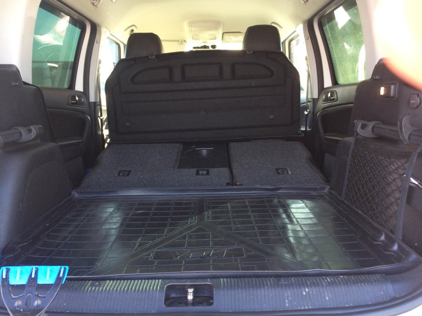 Skoda Yeti спальник