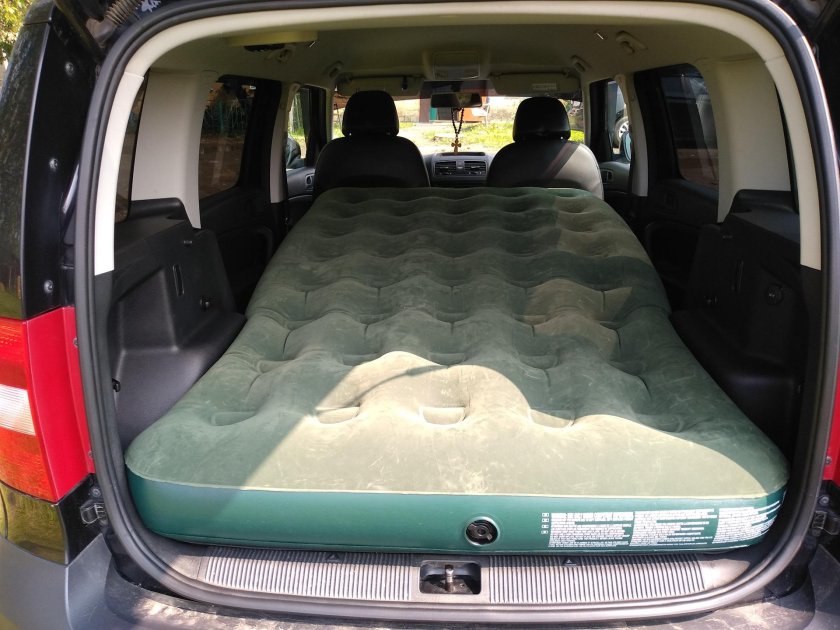 Skoda Yeti спальник