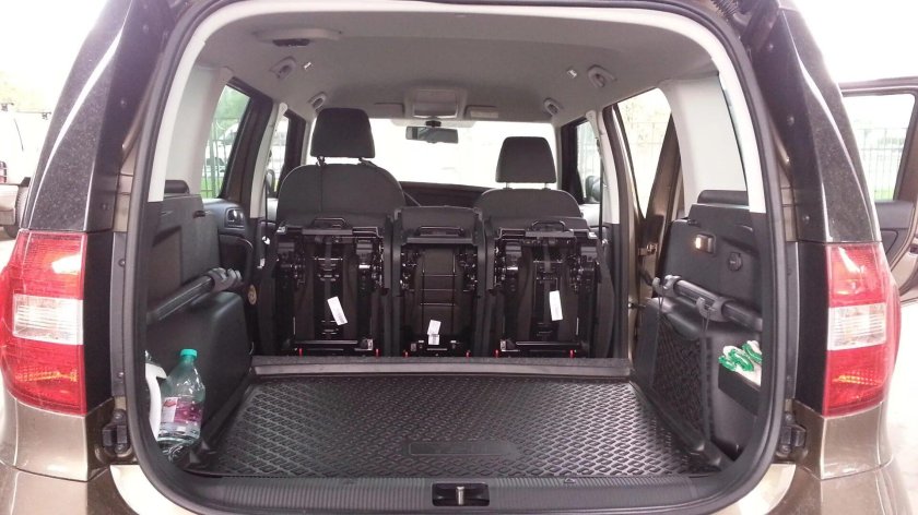Skoda Yeti багажник