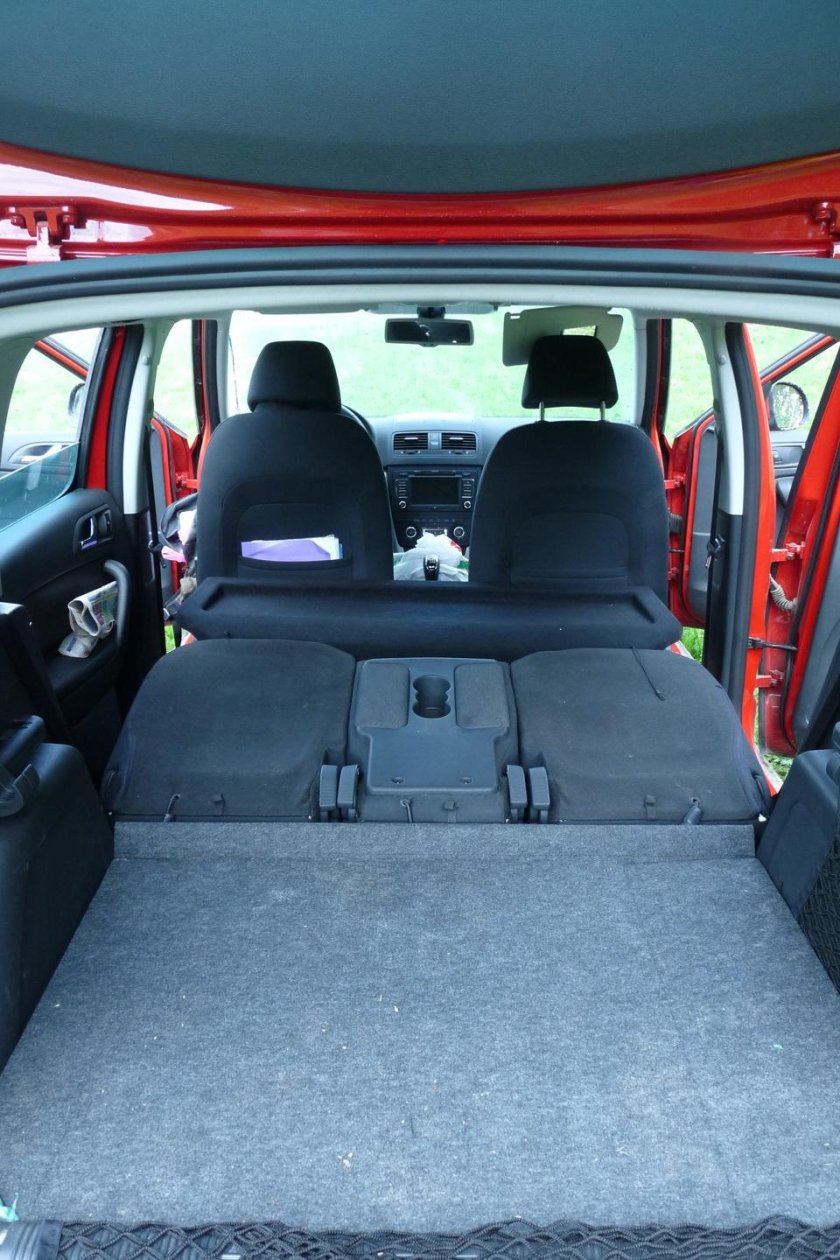 Шкода йети 2017 багажник