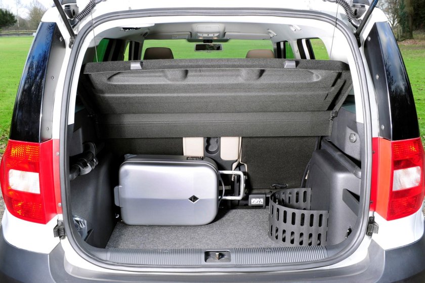 Skoda Yeti багажник