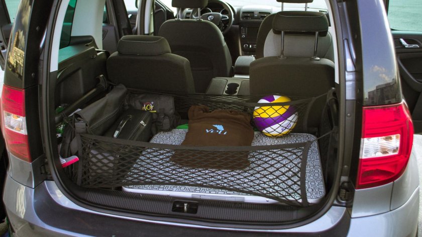 Шкода Йети багажник