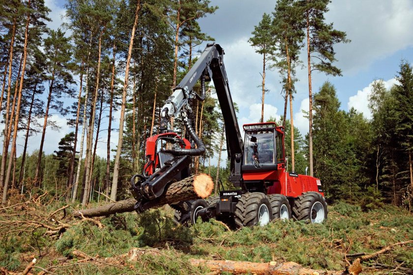 Харвестер Коматсу 911.5