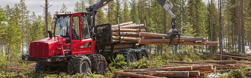 Форвардер Komatsu 875